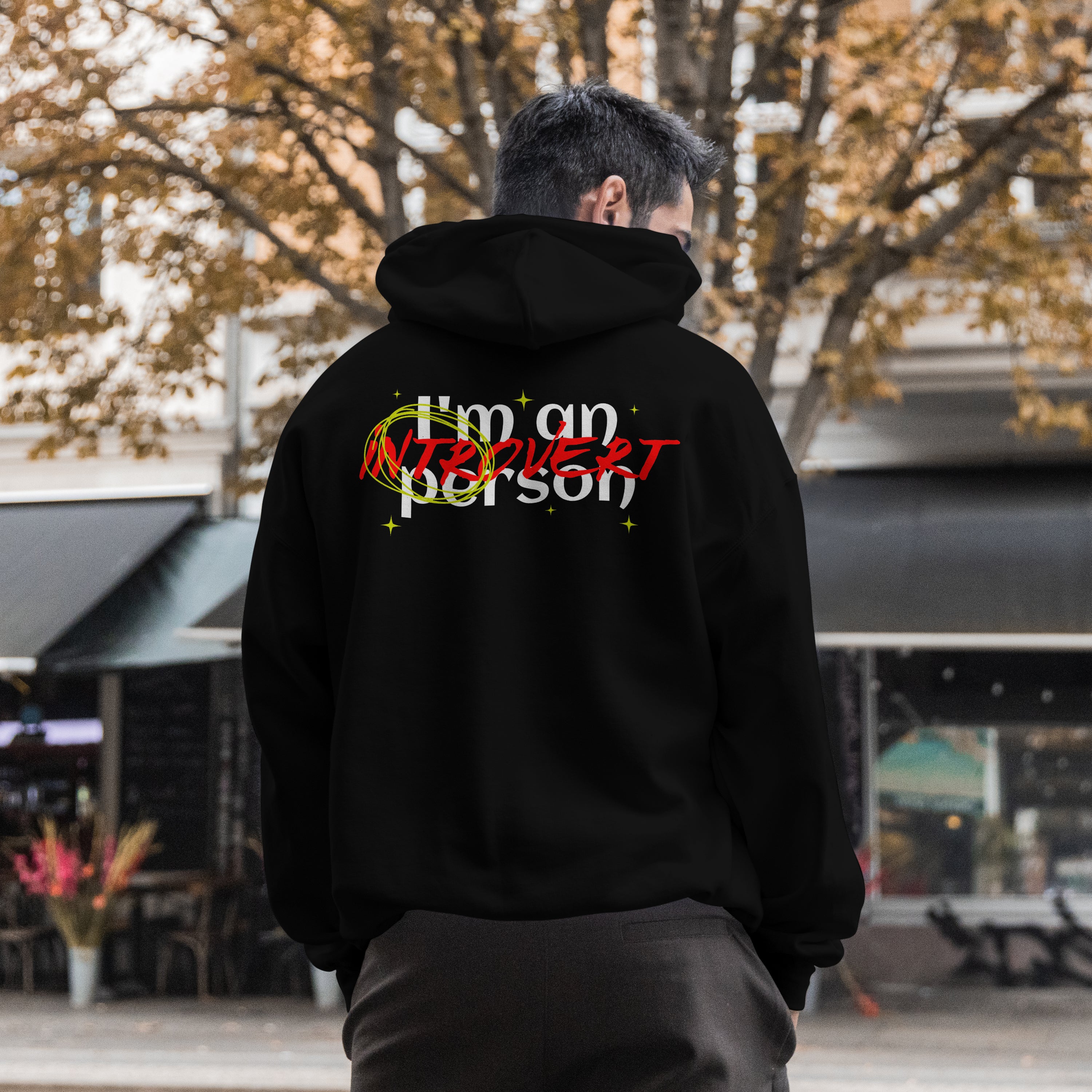 I'm an INTROVERT person (Black)