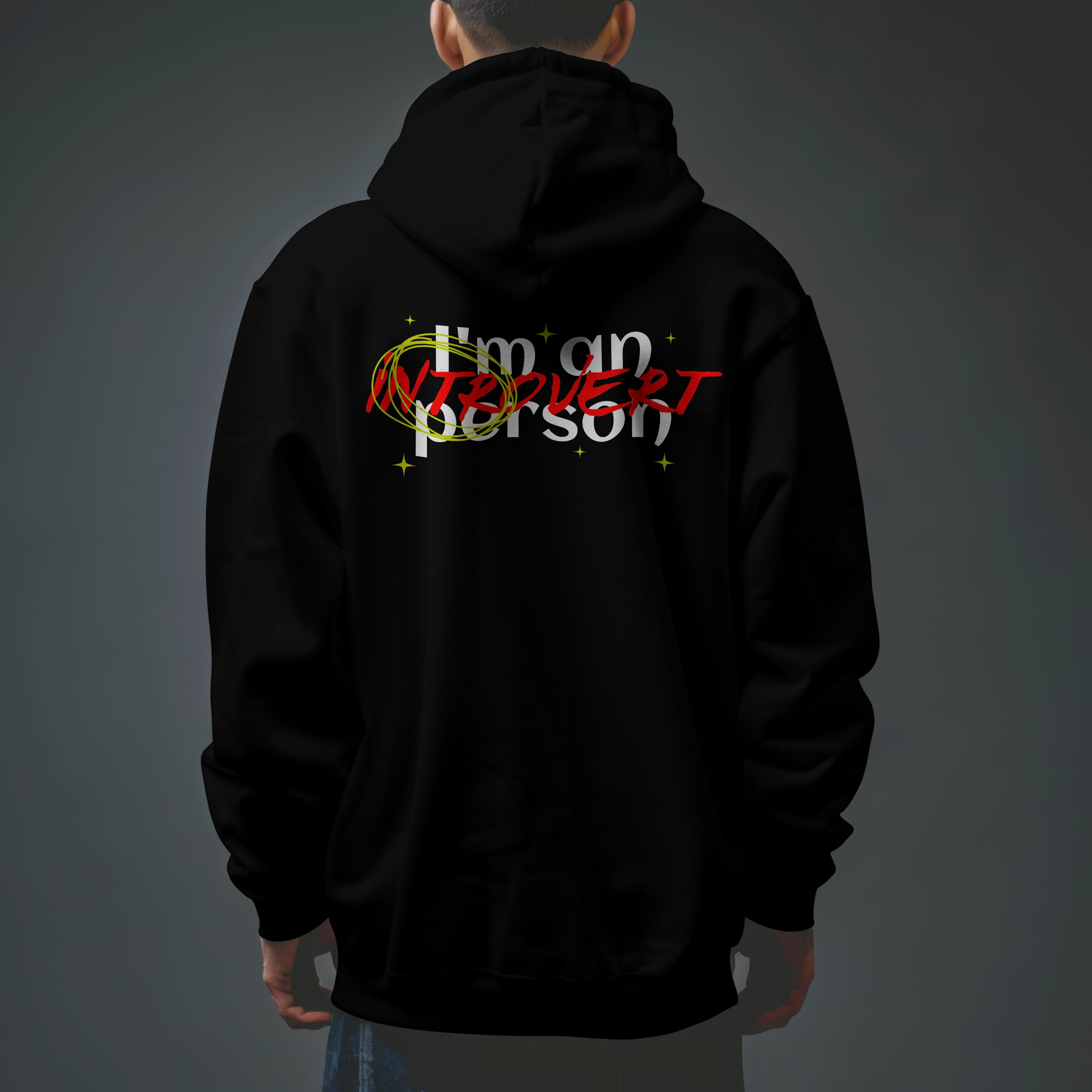 I'm an INTROVERT person (Black)