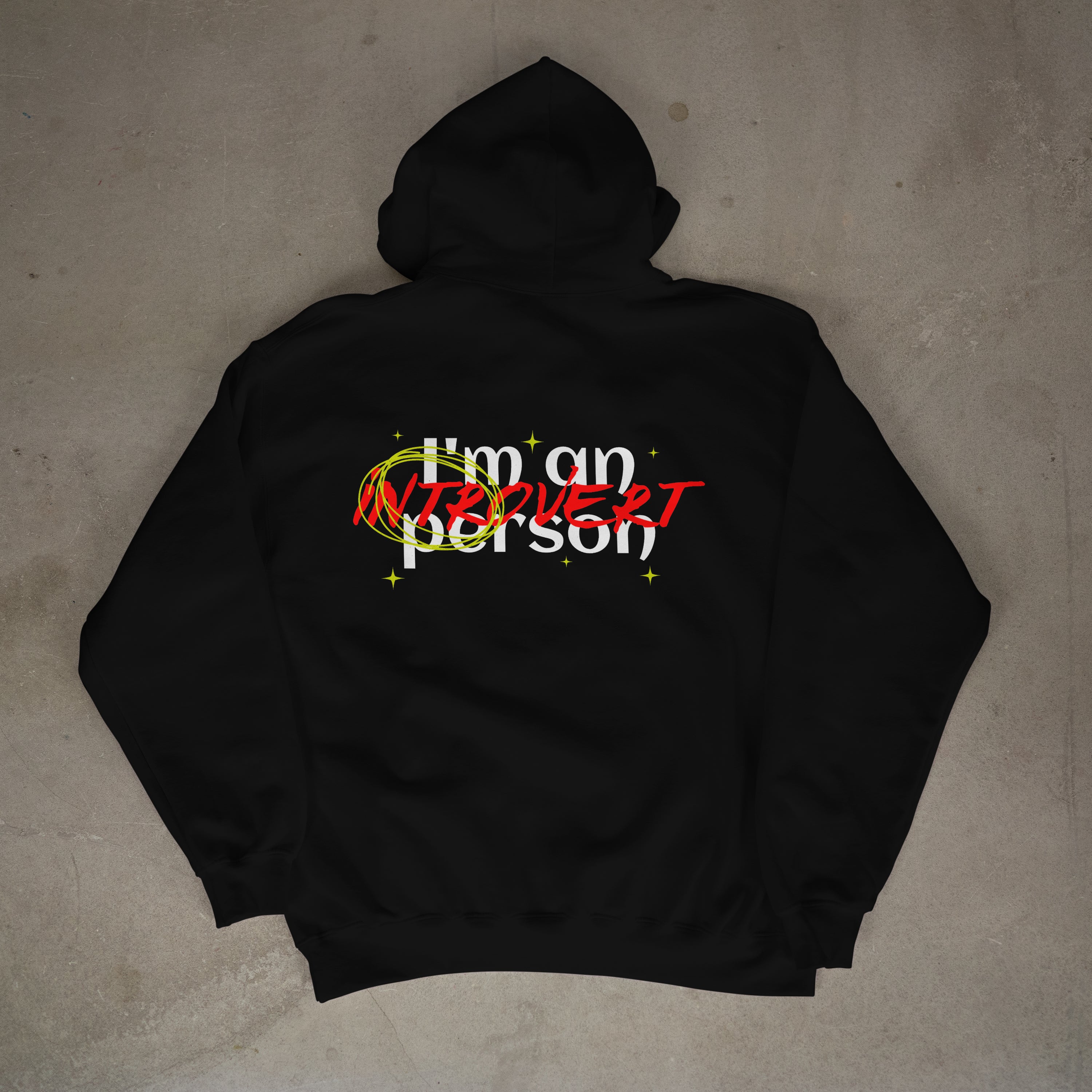 I'm an INTROVERT person (Black)