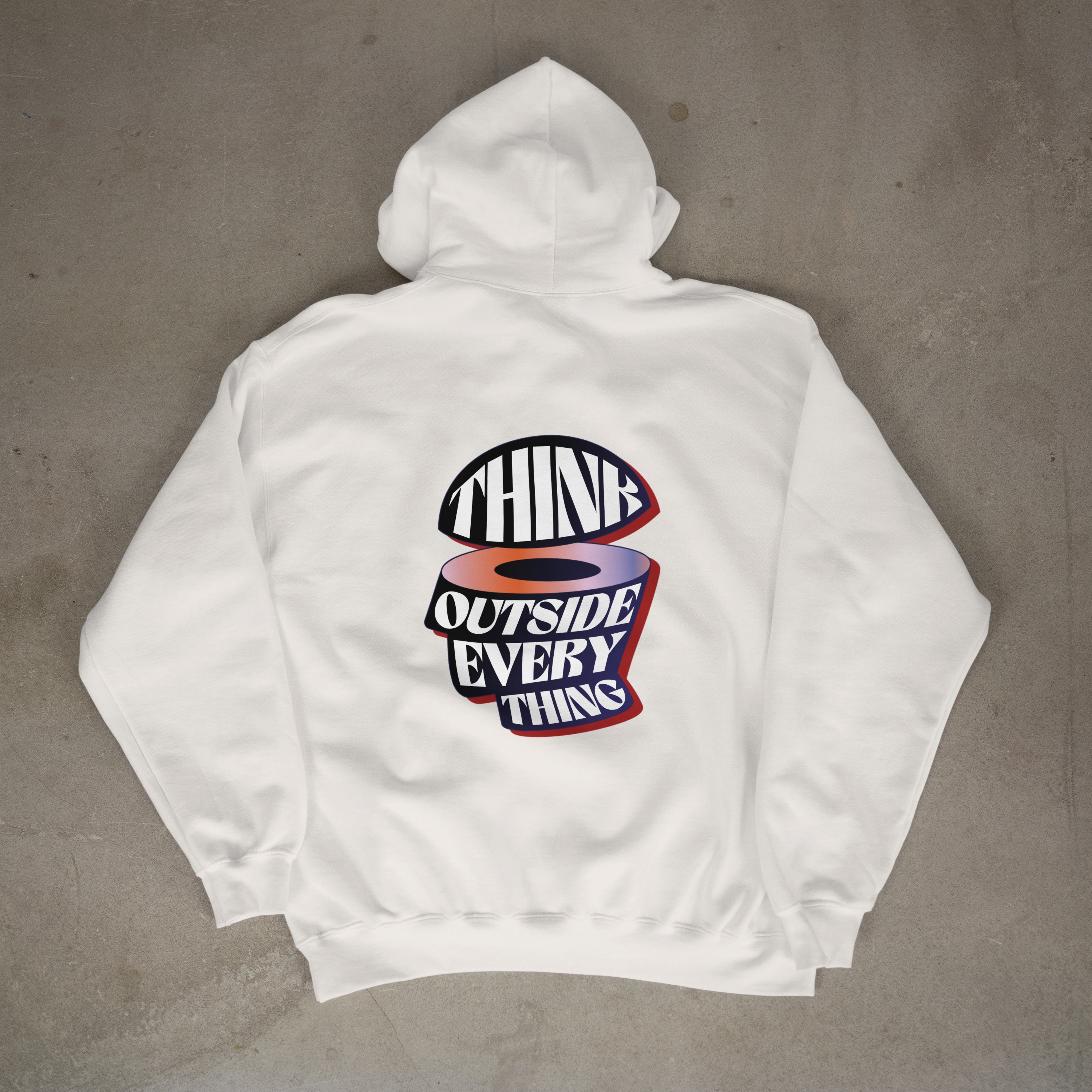 THINK OUSIDE EVRYTHING (white)