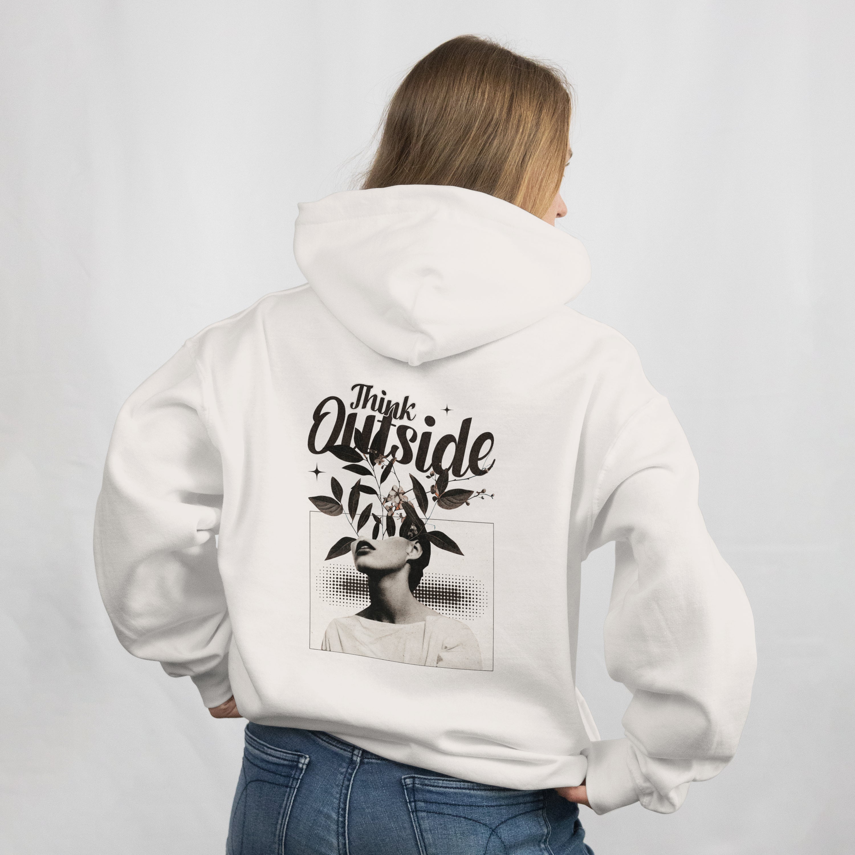 THINK OUSIDE (white)