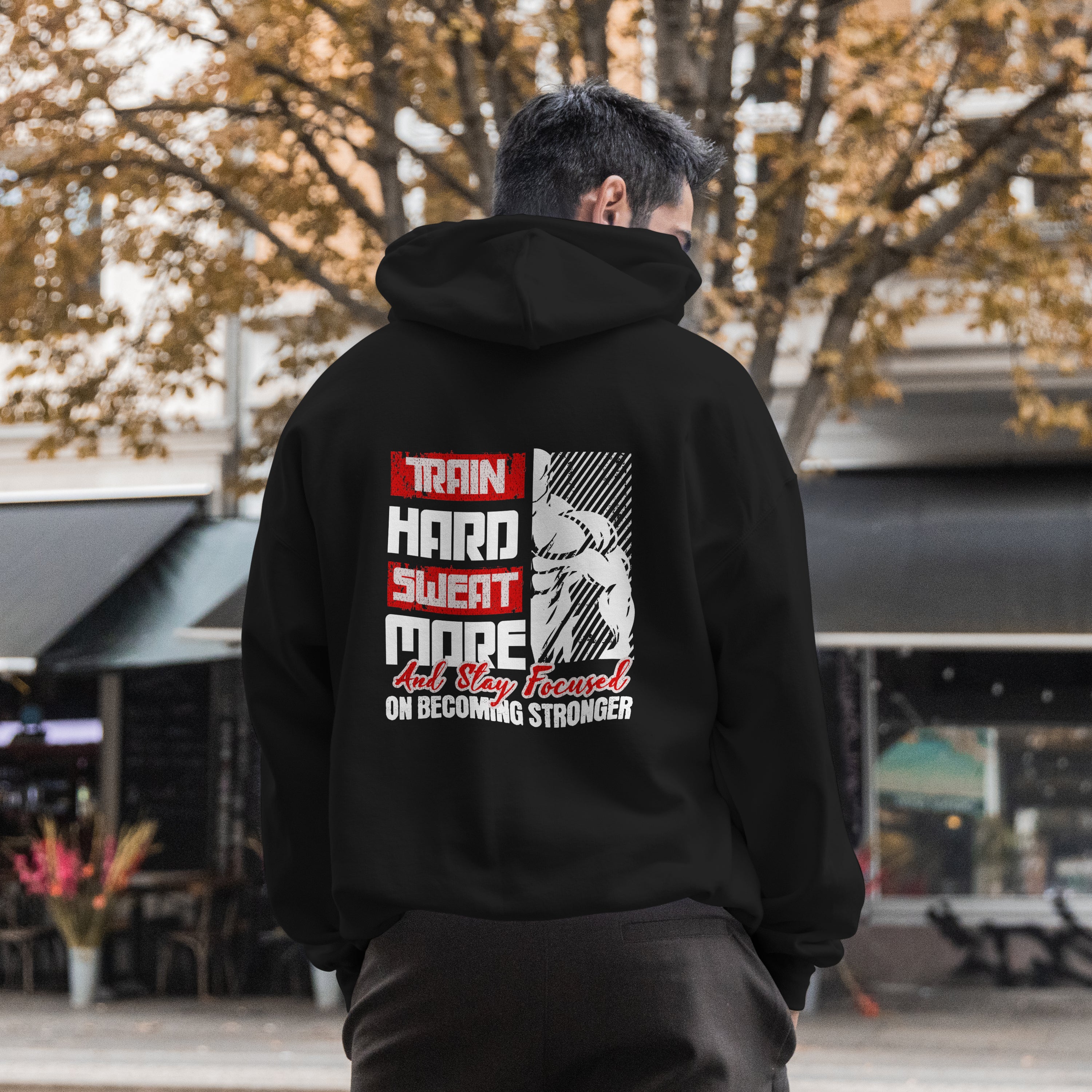 TRAIN HARD SWEAT MORE (BLACK)